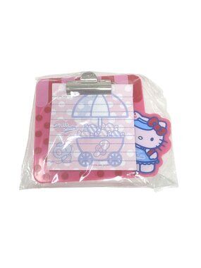Sanrio Hello Kitty Mini Figural Clipboard 50 Pages Summer Beach Boardwalk